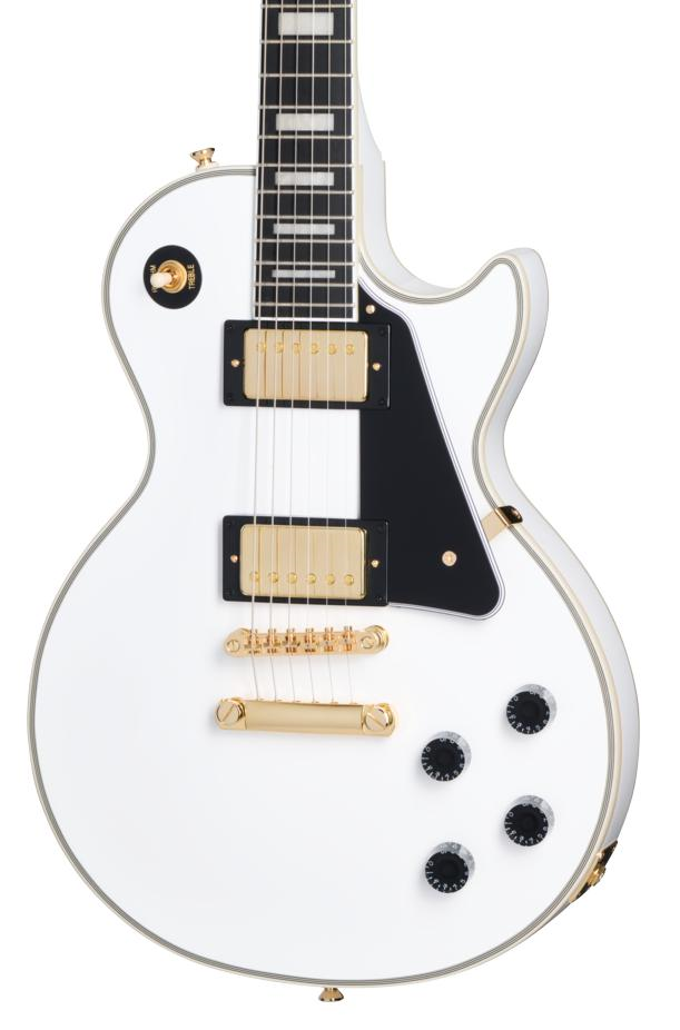 Epiphone Les Paul Custom Alpine White - Incl Premium Bag