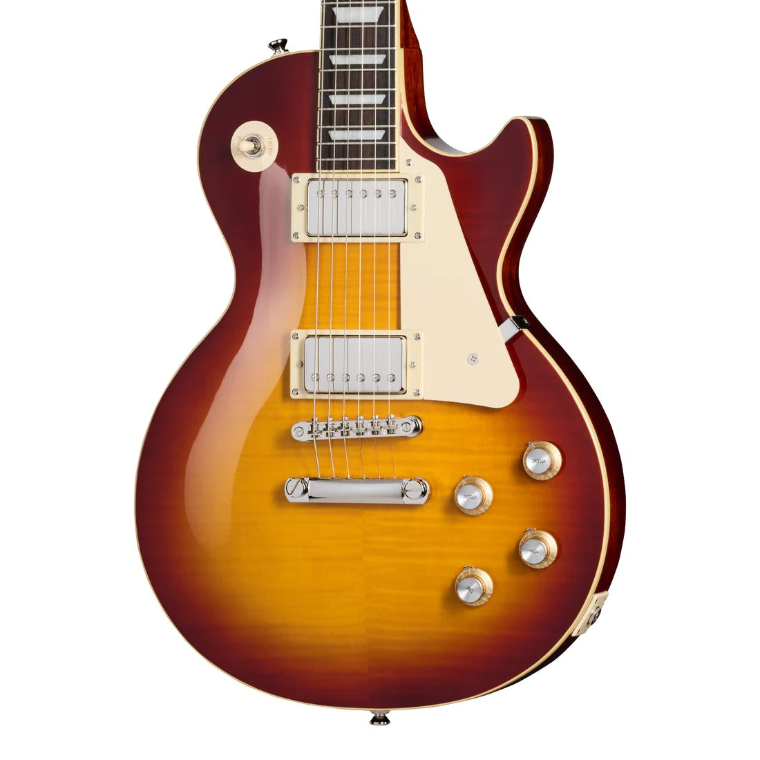 Epiphone Les Paul Std 60's Figured Ice Tea (Left Hand) - Incl Bag
