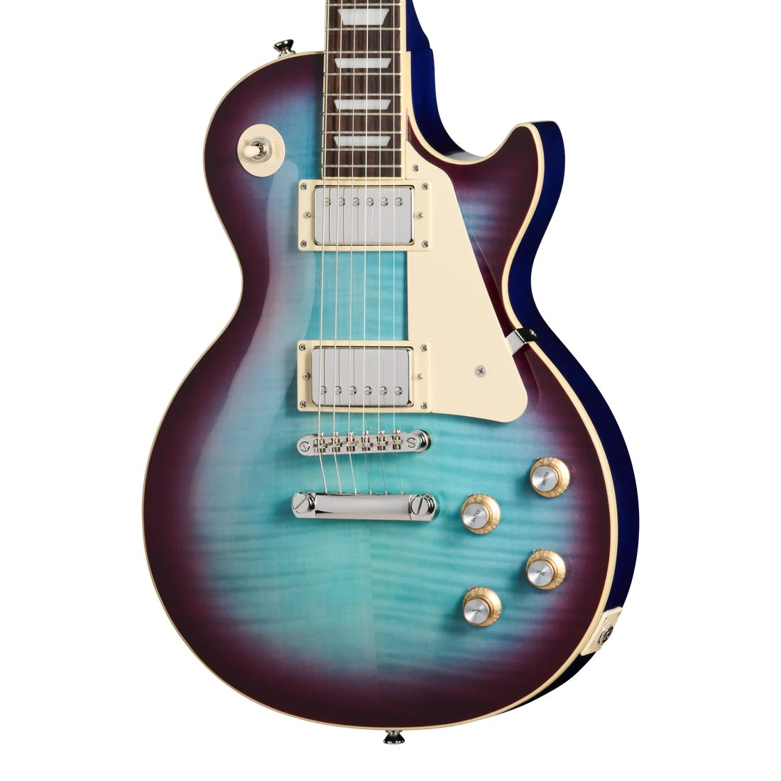 Epiphone Les Paul Std 60's Figured Blueberry Burst - Incl Bag