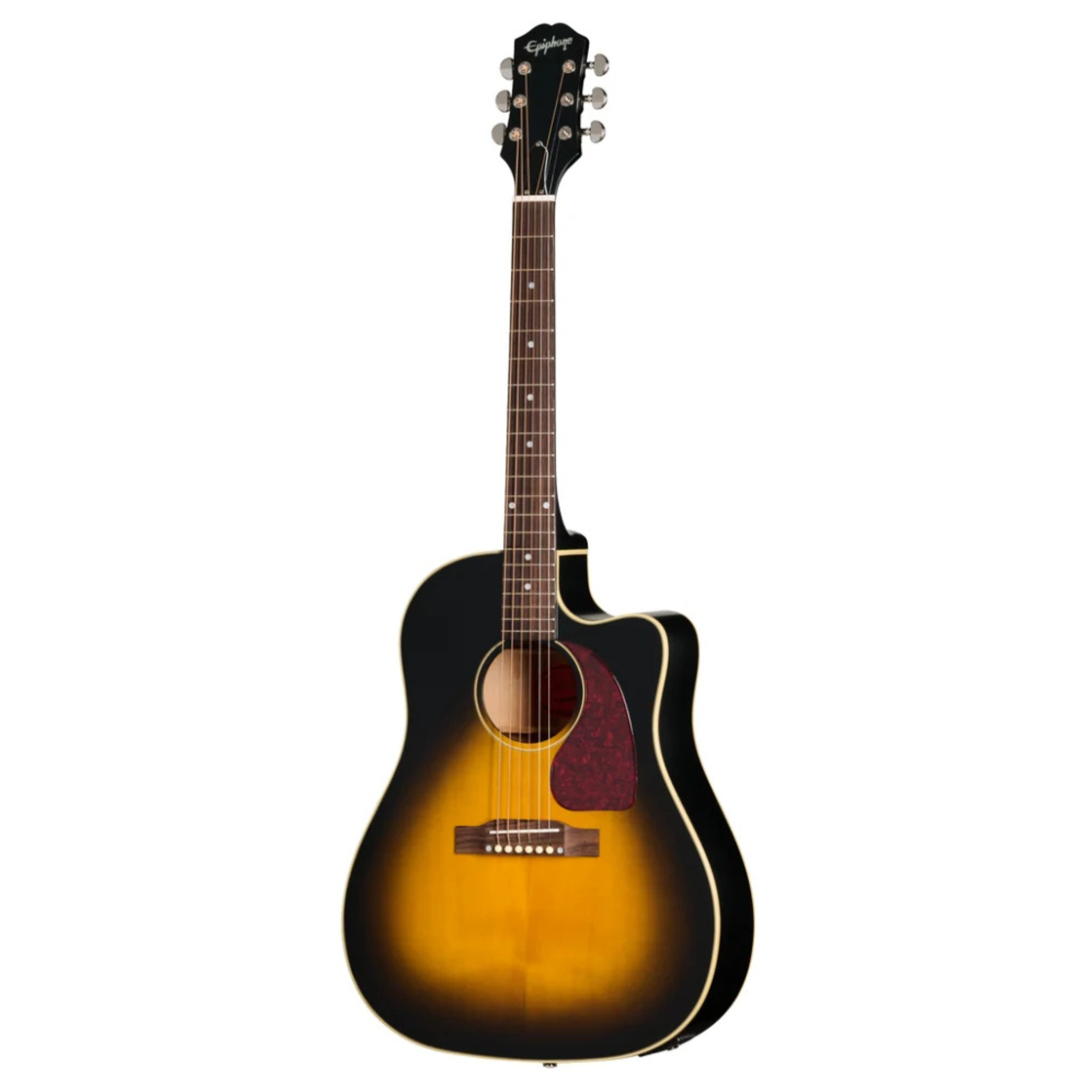 Epiphone J45 Standard EC Acoustic Guitar - Vintage Sunburst