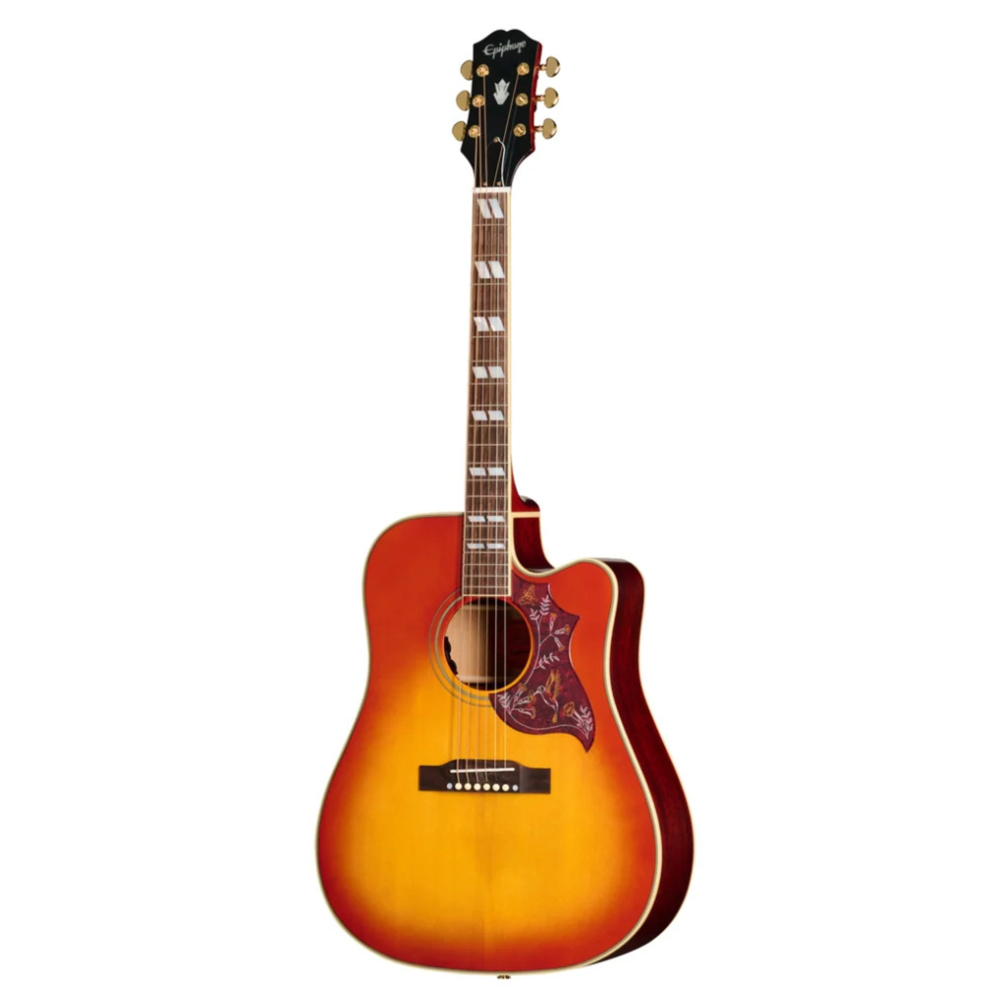 Epiphone Hummingbird Standard EC Acoustic Guitar - Cherry Sunburst