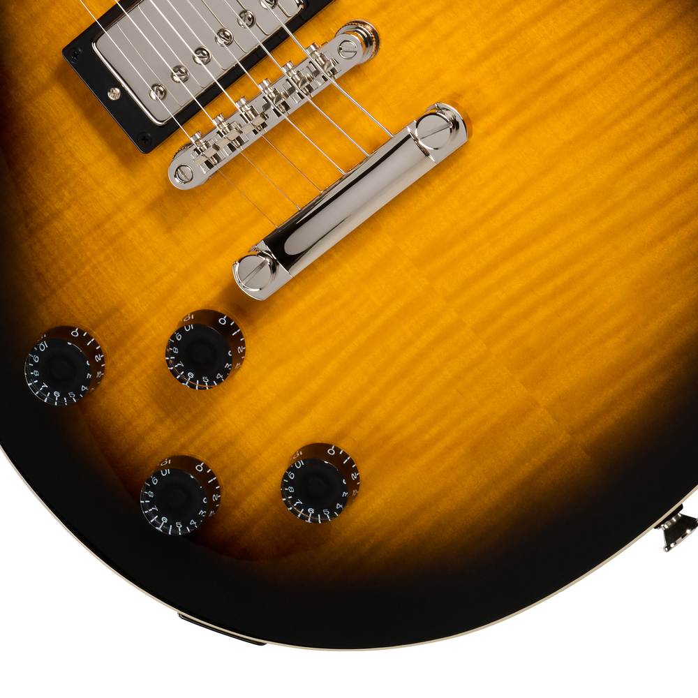 Epiphone Les Paul Tribute Plus Electric Guitar (LH) - Vintage Sunburst