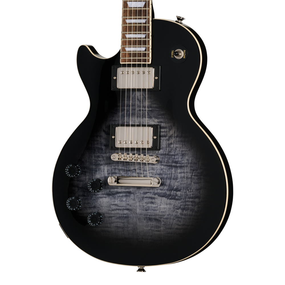 Epiphone Les Paul Tribute Plus Electric Guitar (LH) - Ebony Burst