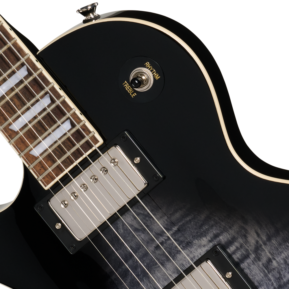 Epiphone Les Paul Tribute Plus Electric Guitar (LH) - Ebony Burst