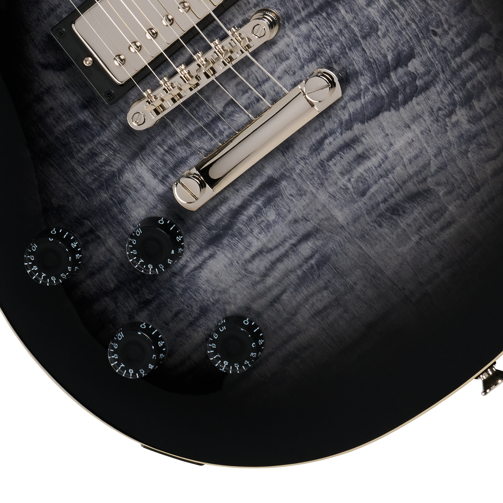Epiphone Les Paul Tribute Plus Electric Guitar (LH) - Ebony Burst