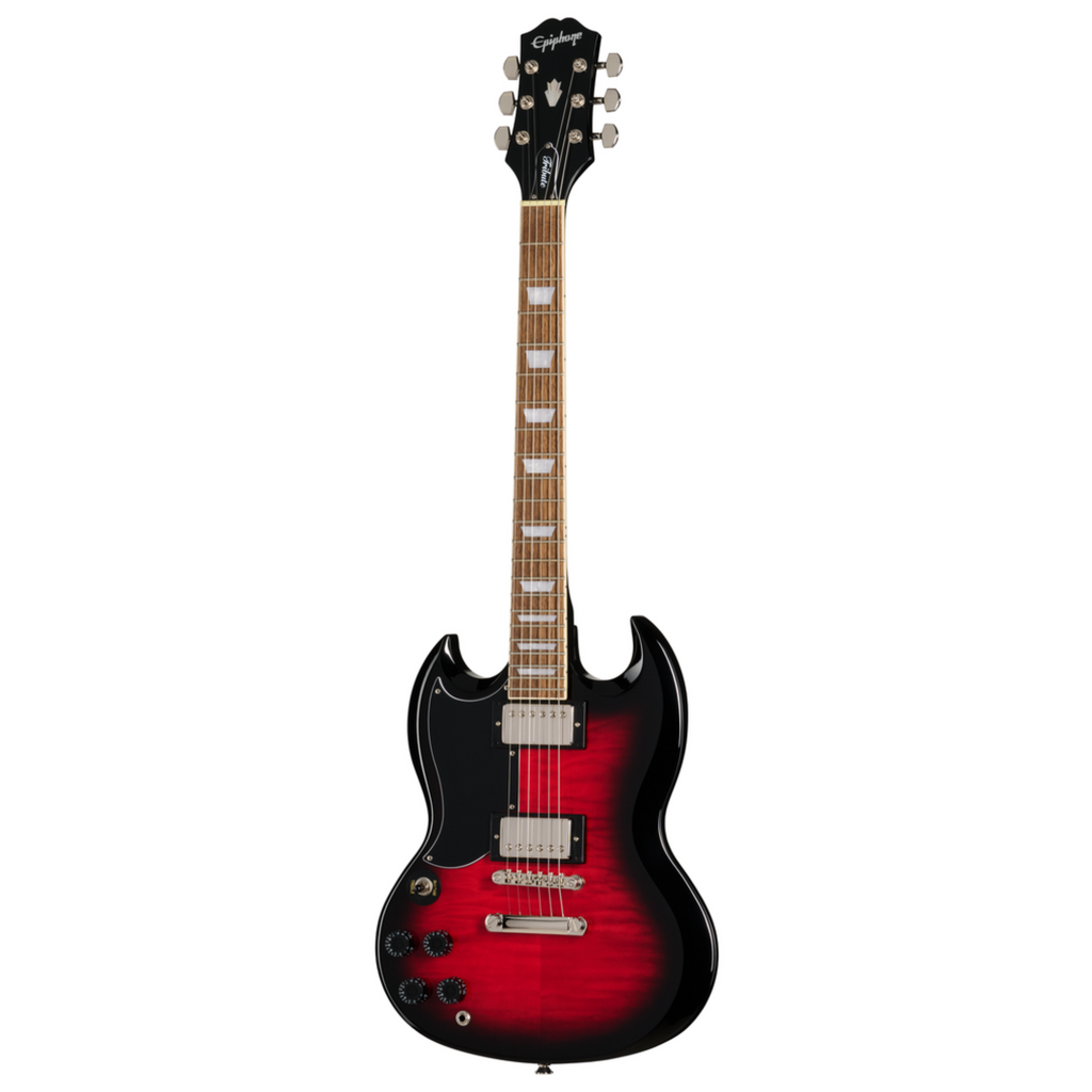 Epiphone SG Tribute Plus Electric Guitar (LH) - Cherry Burst