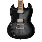 Epiphone SG Tribute Plus Electric Guitar (LH) - Ebony Burst