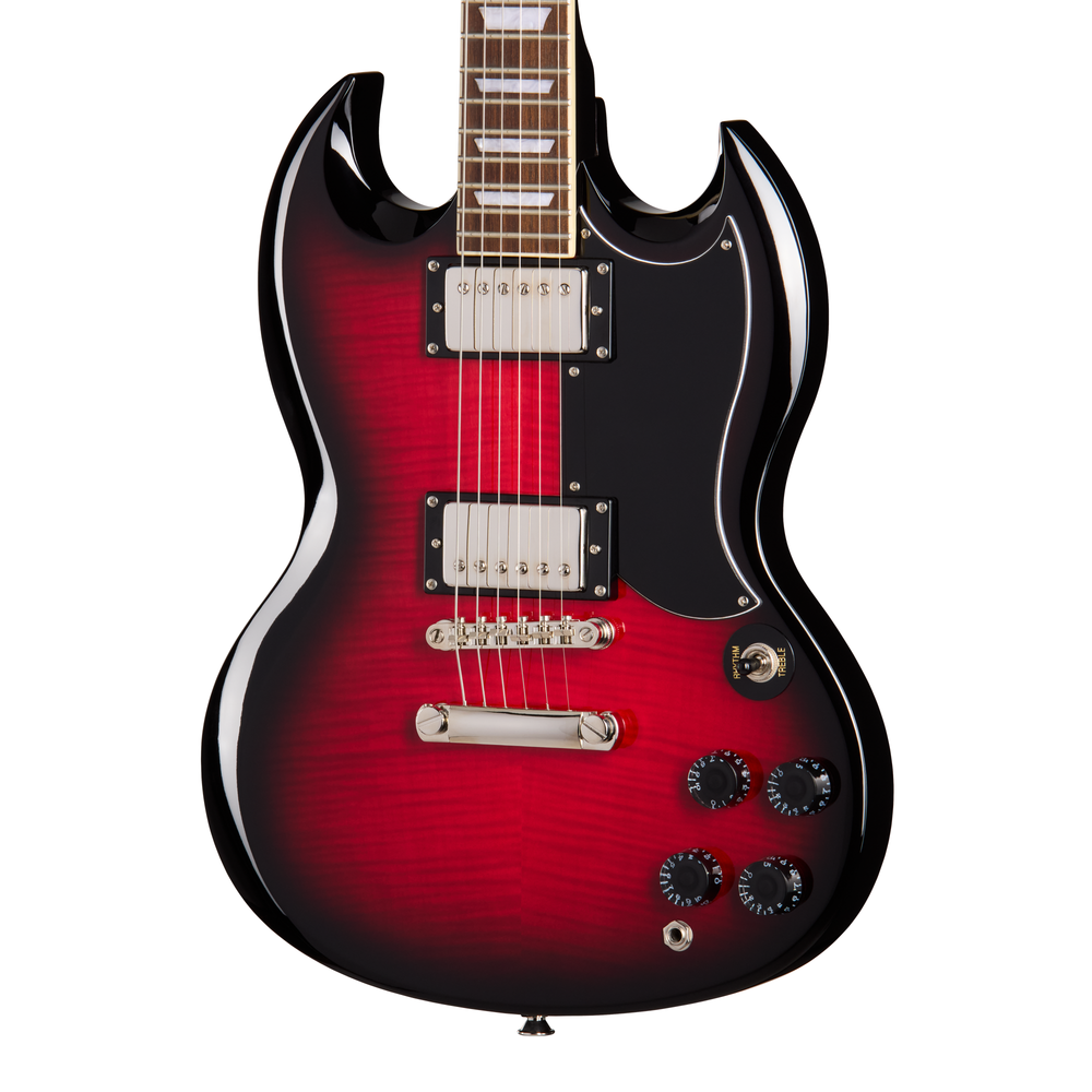 Epiphone SG Tribute Plus Electric Guitar - Cherry Burst
