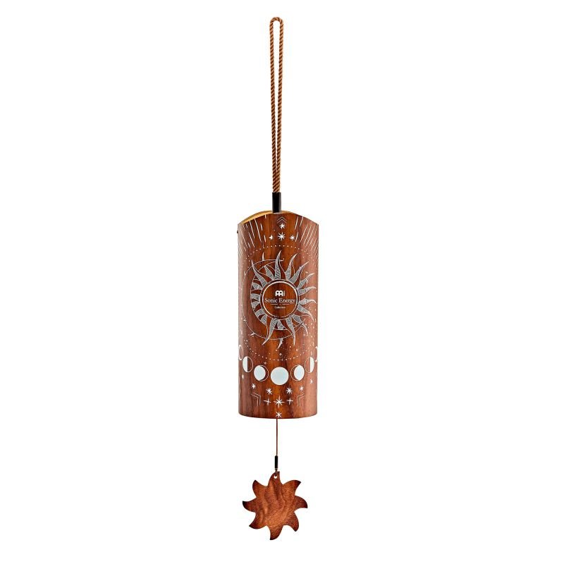 Meinl Luna Cosmic Bamboo Chime for hand percussion, featuring natural bamboo tubes with celestial-inspired design.