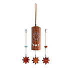 Meinl Luna Cosmic Bamboo Chime, hand percussion accessory with bamboo tubes and celestial design, for relaxing musical tones.