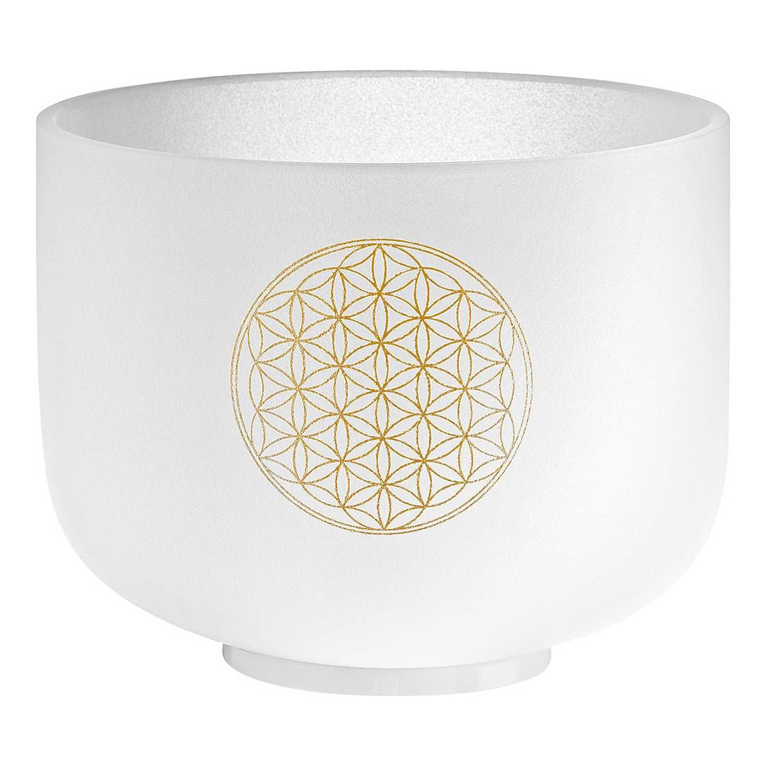 Meinl Sonic Energy Crystal S-Bowl 8in- Note C#-432Hz Flower of Life