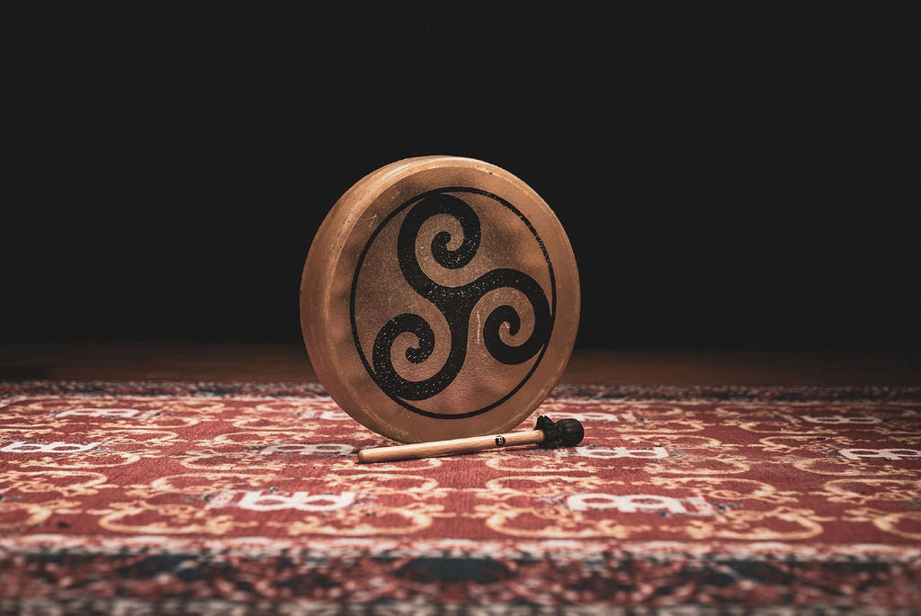 Meinl Sonic Energy Native American-Style Hoop Drum - 15in - Triskele