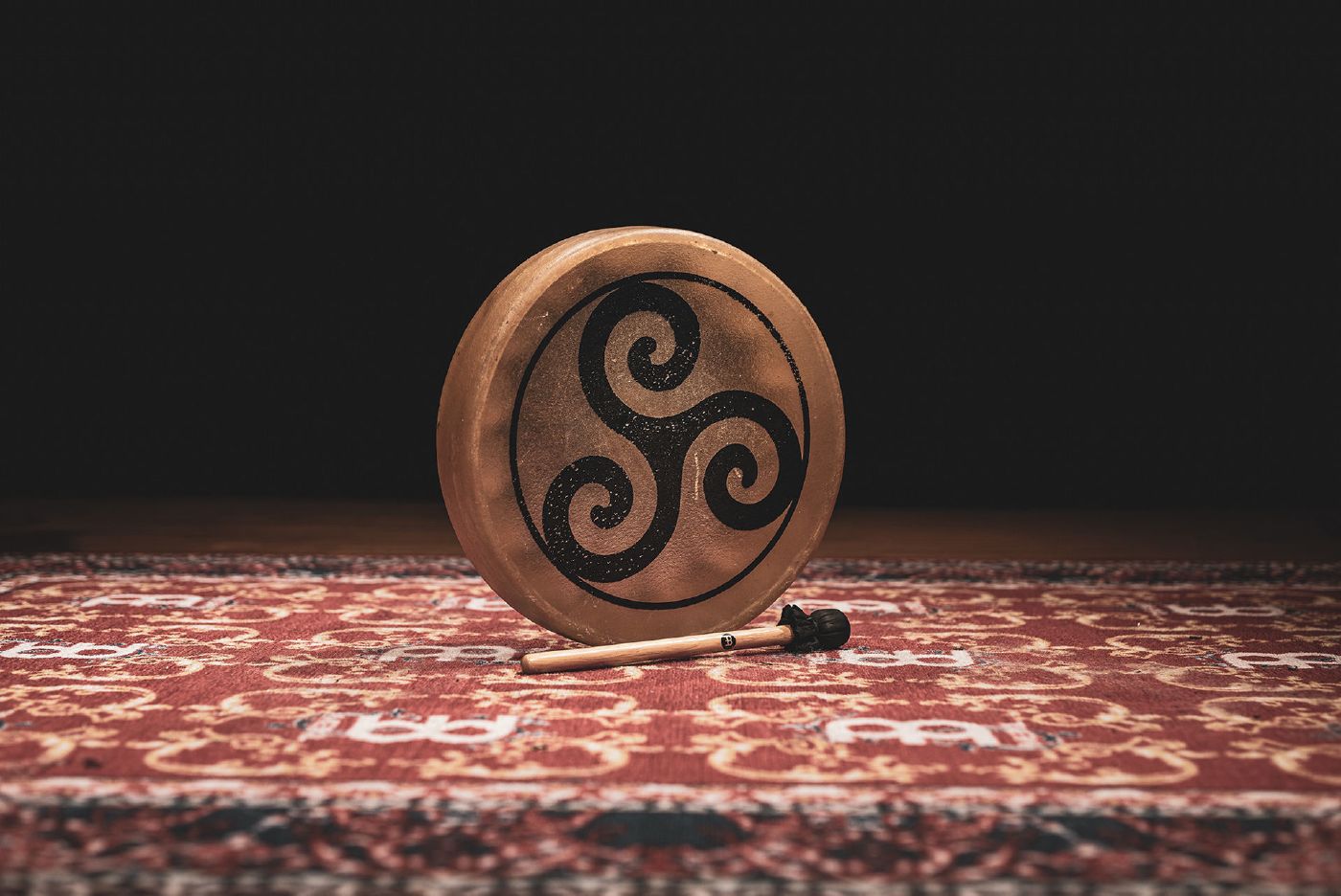 Meinl Sonic Energy Native American-Style Hoop Drum - 15in - Triskele