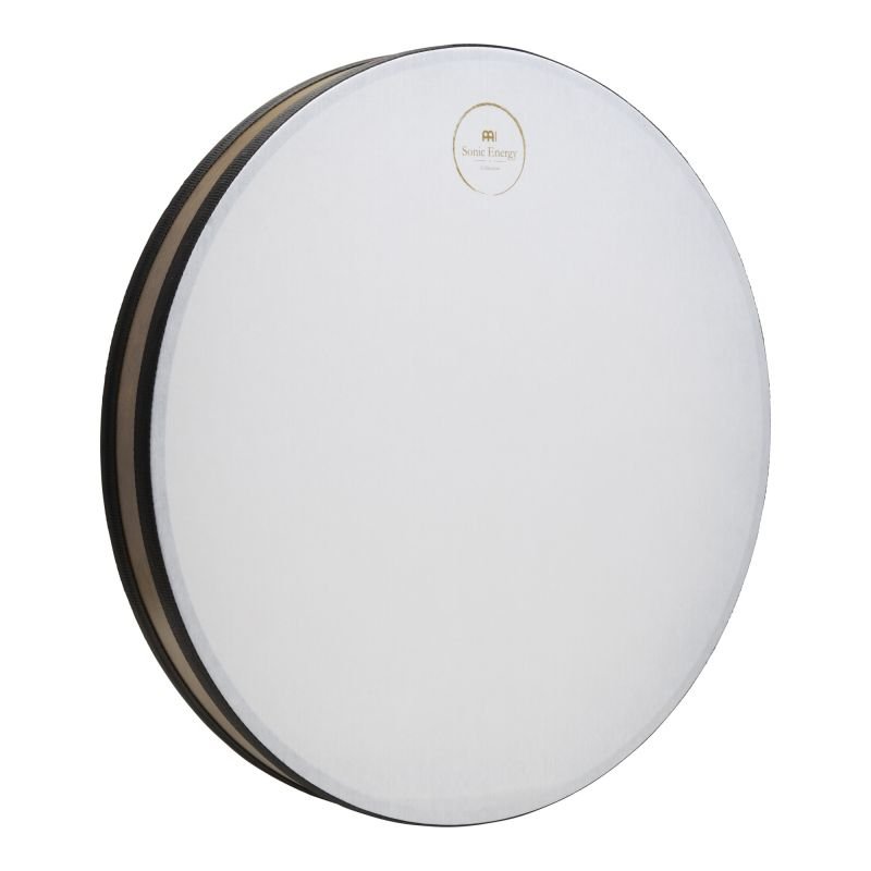Meinl 20-inch woven and synthetic head wave drum in white, hand percussion instrument with textured surface and sturdy construction