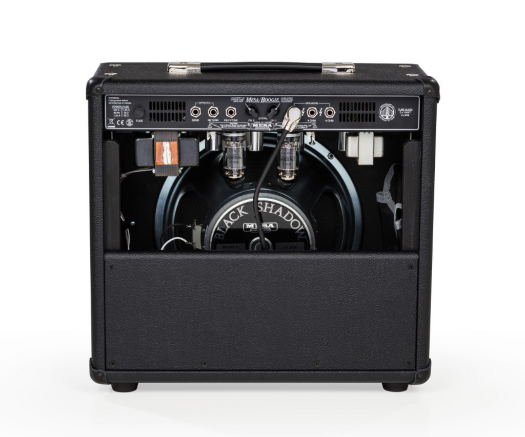 Mesa Boogie Fillmore 25 1x12 guitar combo amplifier showing control panel and speaker cabinet.