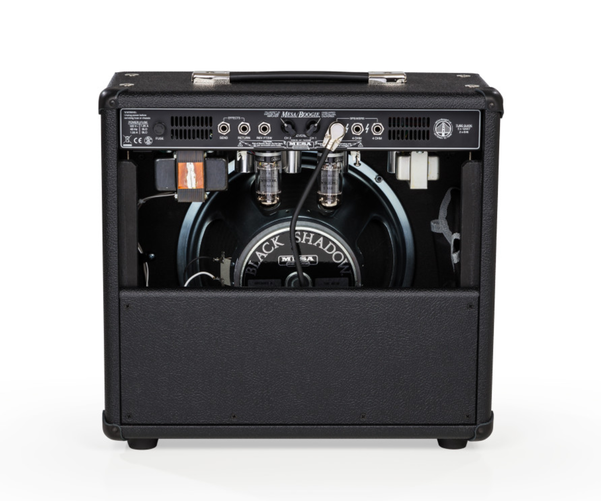 Mesa Boogie Fillmore 25 1x12 guitar combo amplifier showing control panel and speaker cabinet.