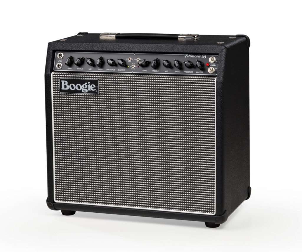 Mesa Boogie Fillmore 25 1x12 guitar combo amplifier with control panel and speaker grille.
