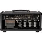 Mesa Boogie John JP2 100/60 watt guitar amplifier head with control knobs and logo, used for electric guitar sound amplification.