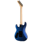 Kramer Baretta Special electric guitar in Candy Blue with a sleek body and chrome hardware, ideal for rock and metal music.