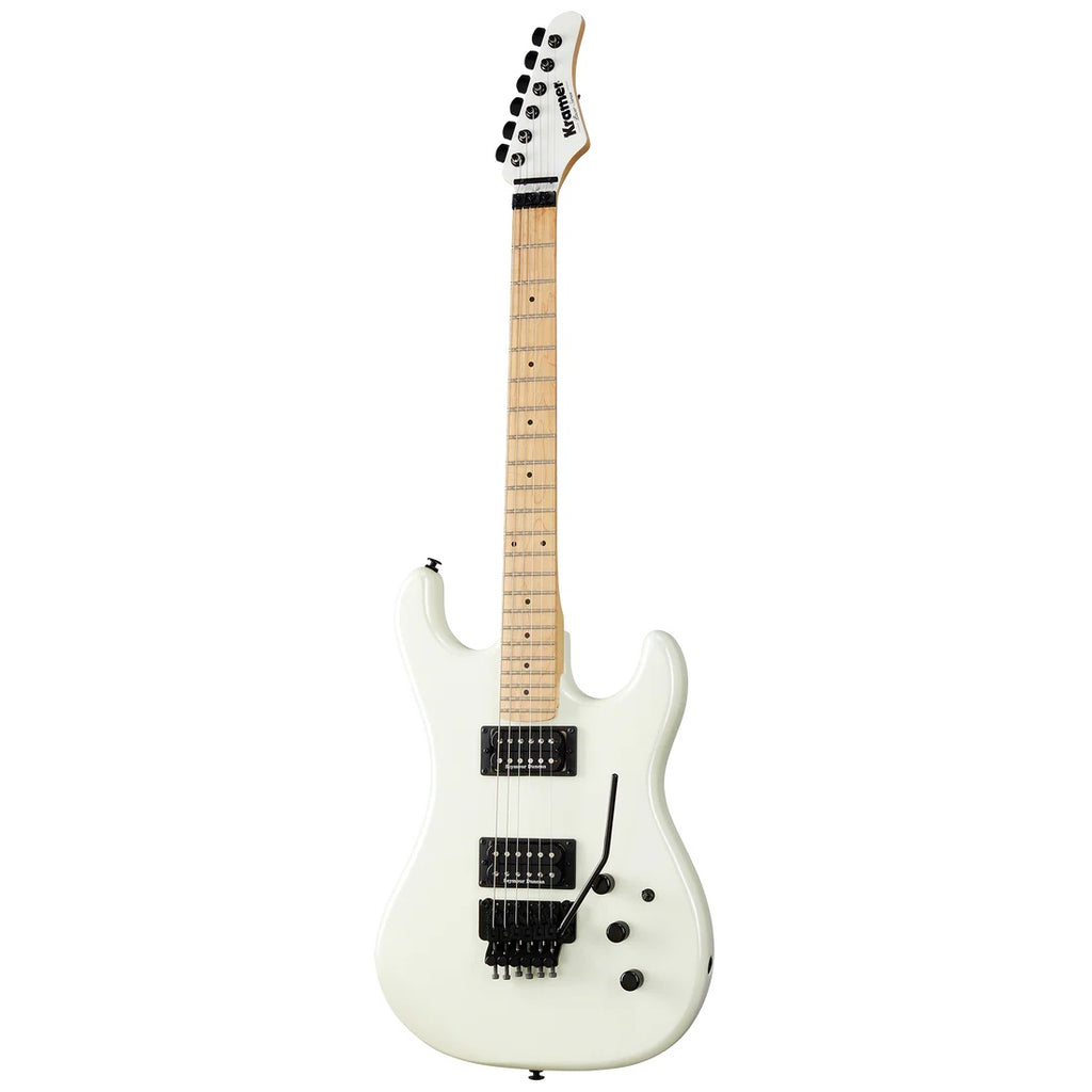 Kramer Pacer Classic Electric Guitar with Floyd Rose - Pearl White - B Stock