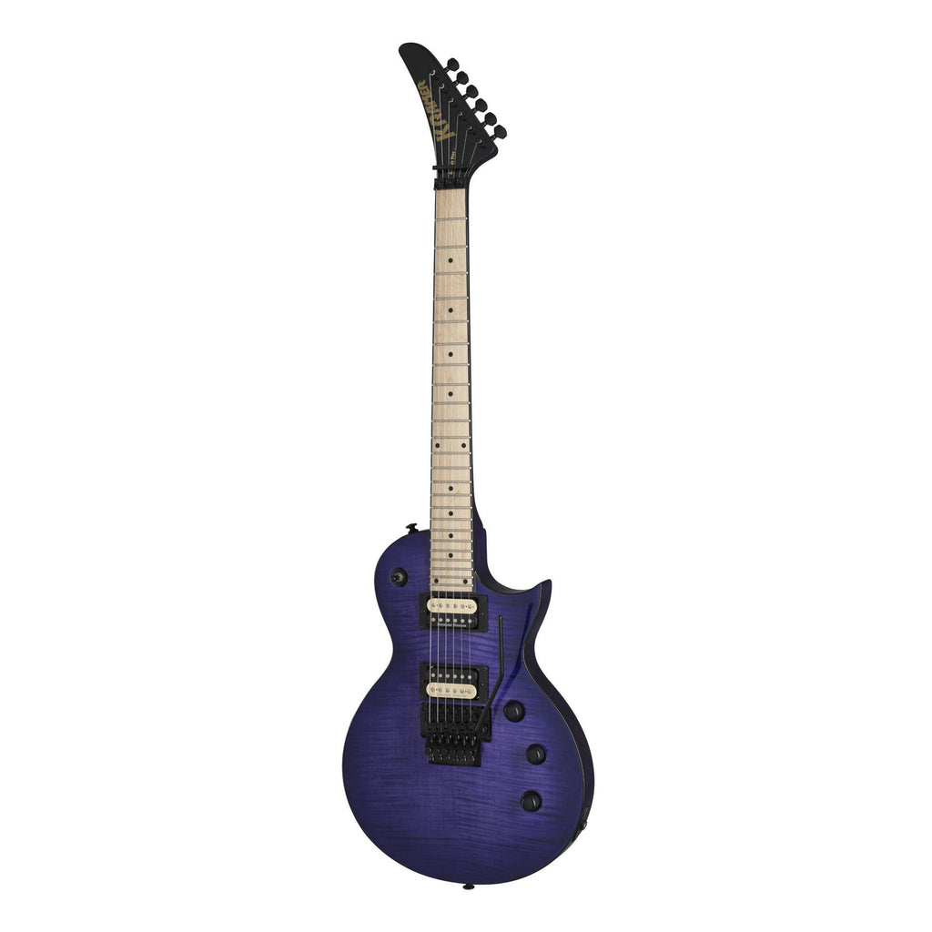 Kramer Assault Plus Electric Guitar - Reverse Headstock - Maple Fretboard - Transparent Purple Burst