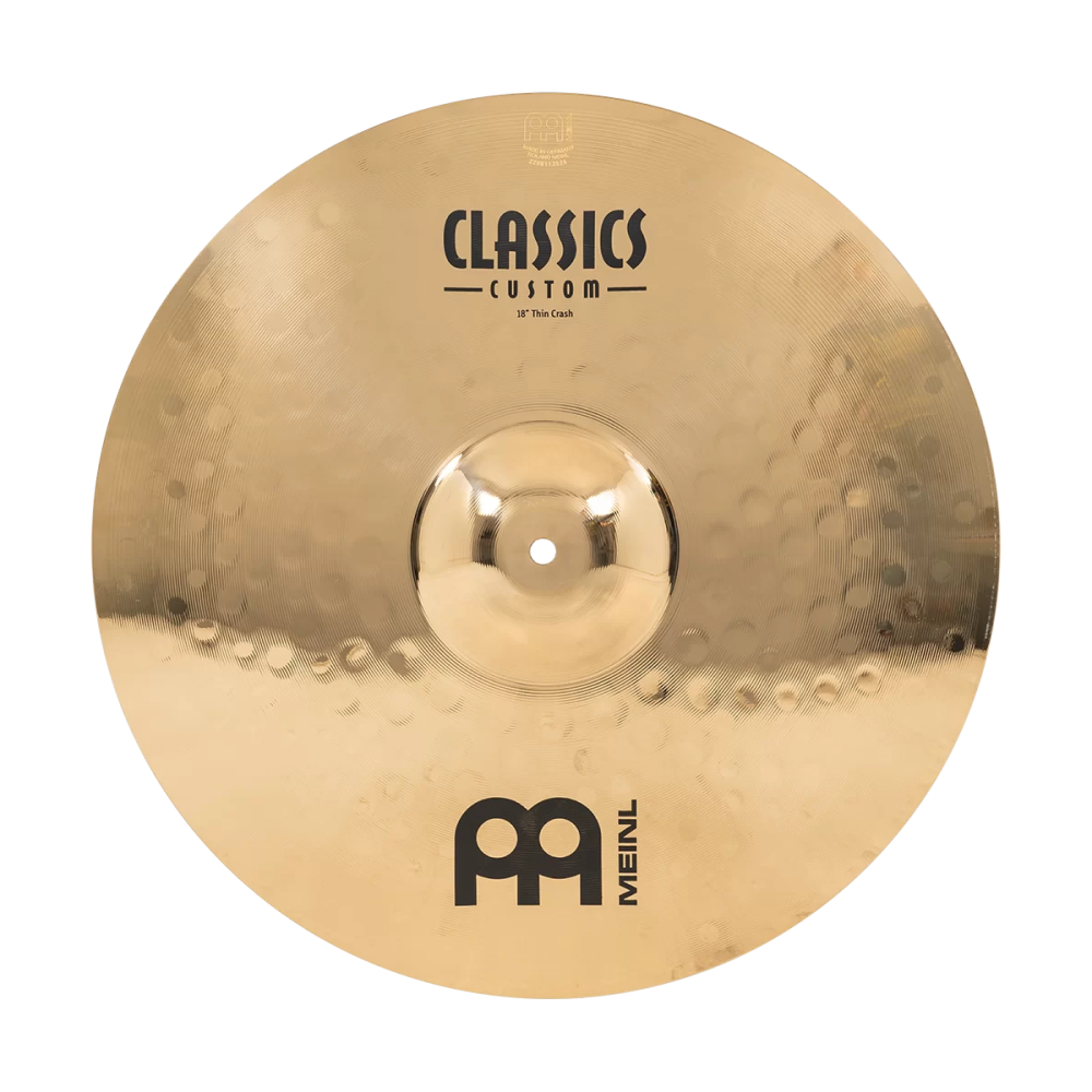 Meinl Classics Custom Brilliant 18‚Ä≥ Thin Crash Cymbal