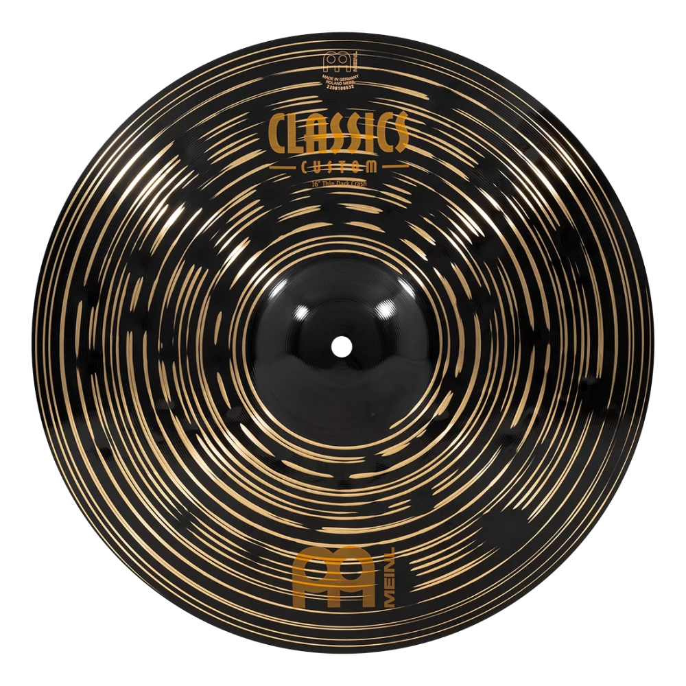 Meinl Classics Custom Dark 16‚Ä≥ Thin Crash Cymbal
