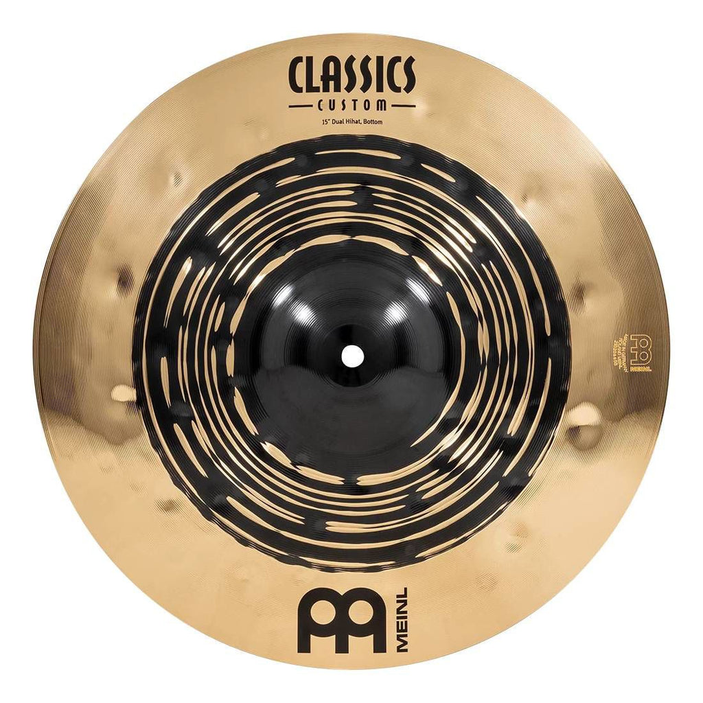 Meinl 15in Classics Custom Dual Hi-hat Cymbal