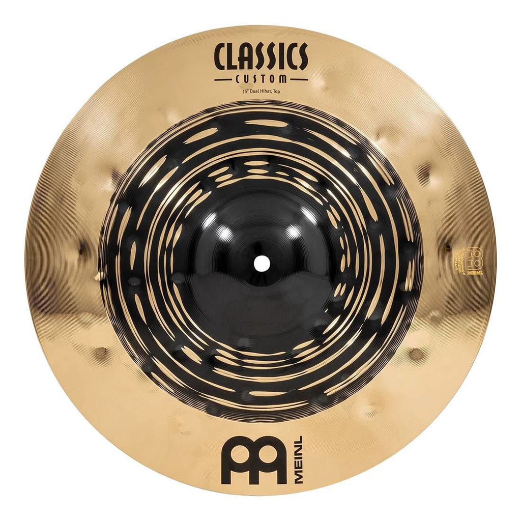 Meinl 15in Classics Custom Dual Hi-hat Cymbal