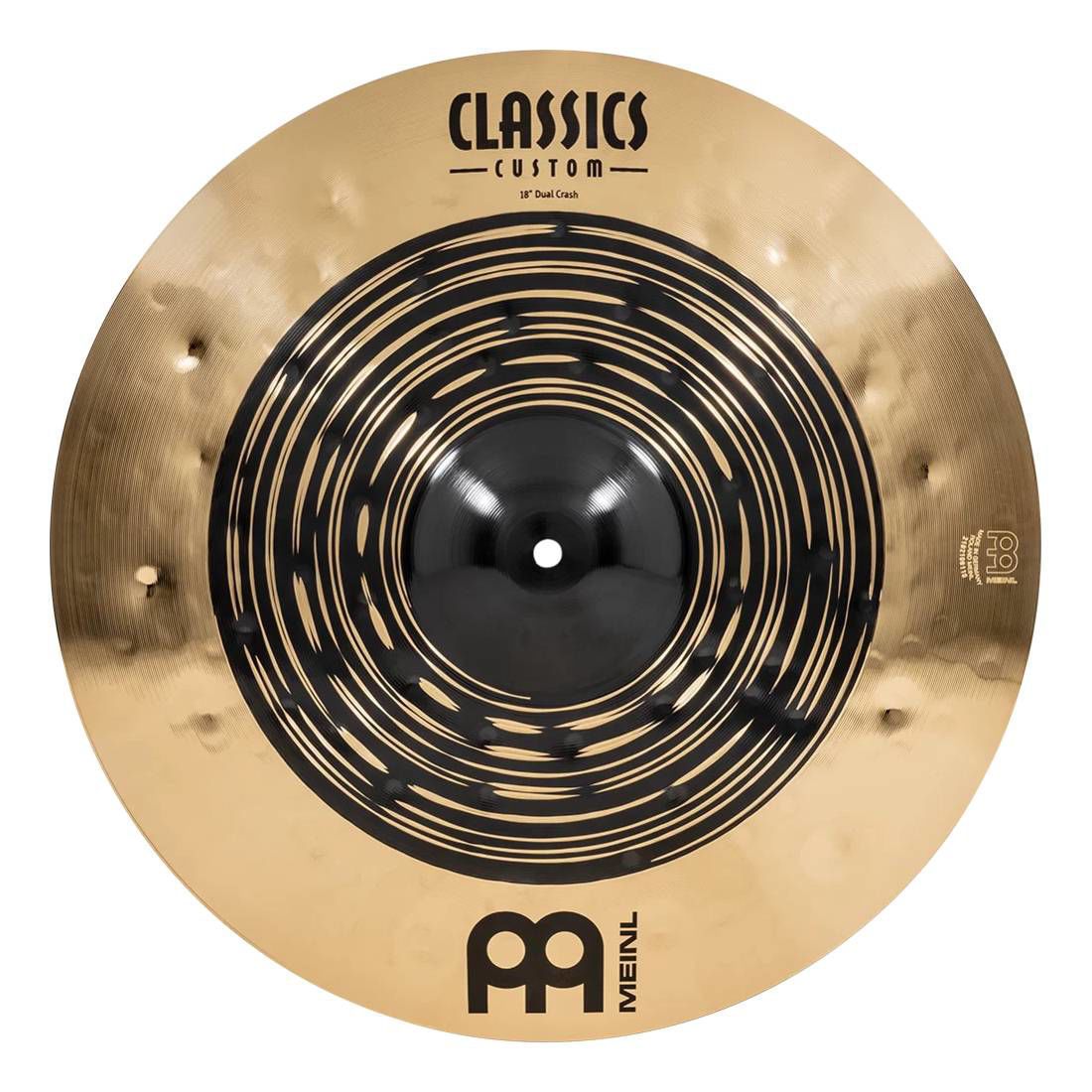 Meinl 18in Classics Custom Dual Crash Cymbal