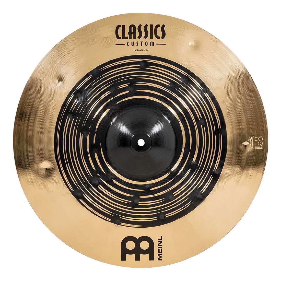 Meinl 19in Classics Custom Dual Crash Cymbal