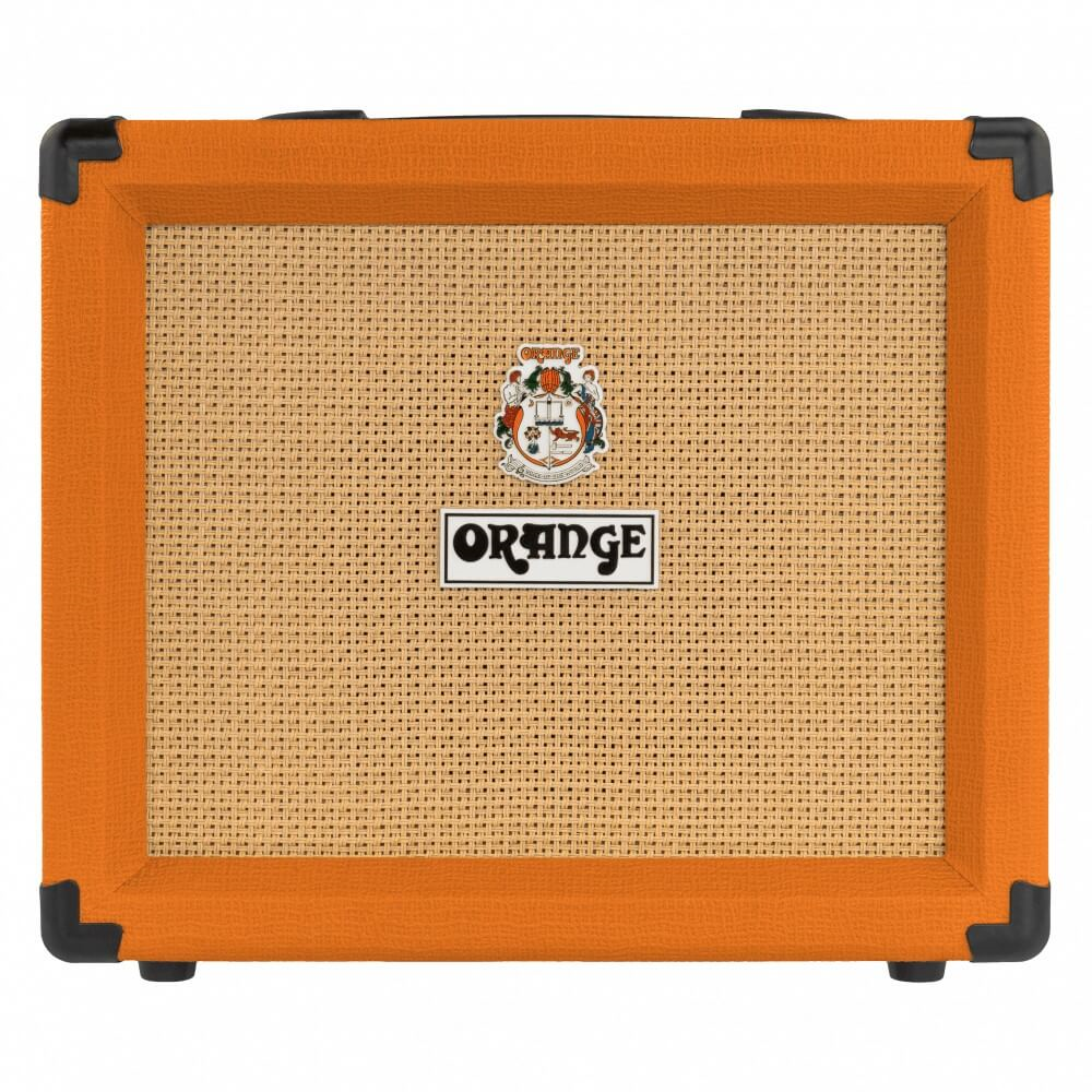 Orange Crush 20RT 20W guitar combo amplifier with 1x8" speaker, built-in tuner and reverb for versatile guitar sound.