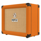 Orange Crush 20RT guitar combo amplifier with 1x8" speaker, built-in tuner and reverb, in bright orange color.