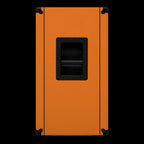 Orange Crush Pro CRPRO412 4x12 guitar amplifier cabinet with orange grille cloth and rugged wood construction.