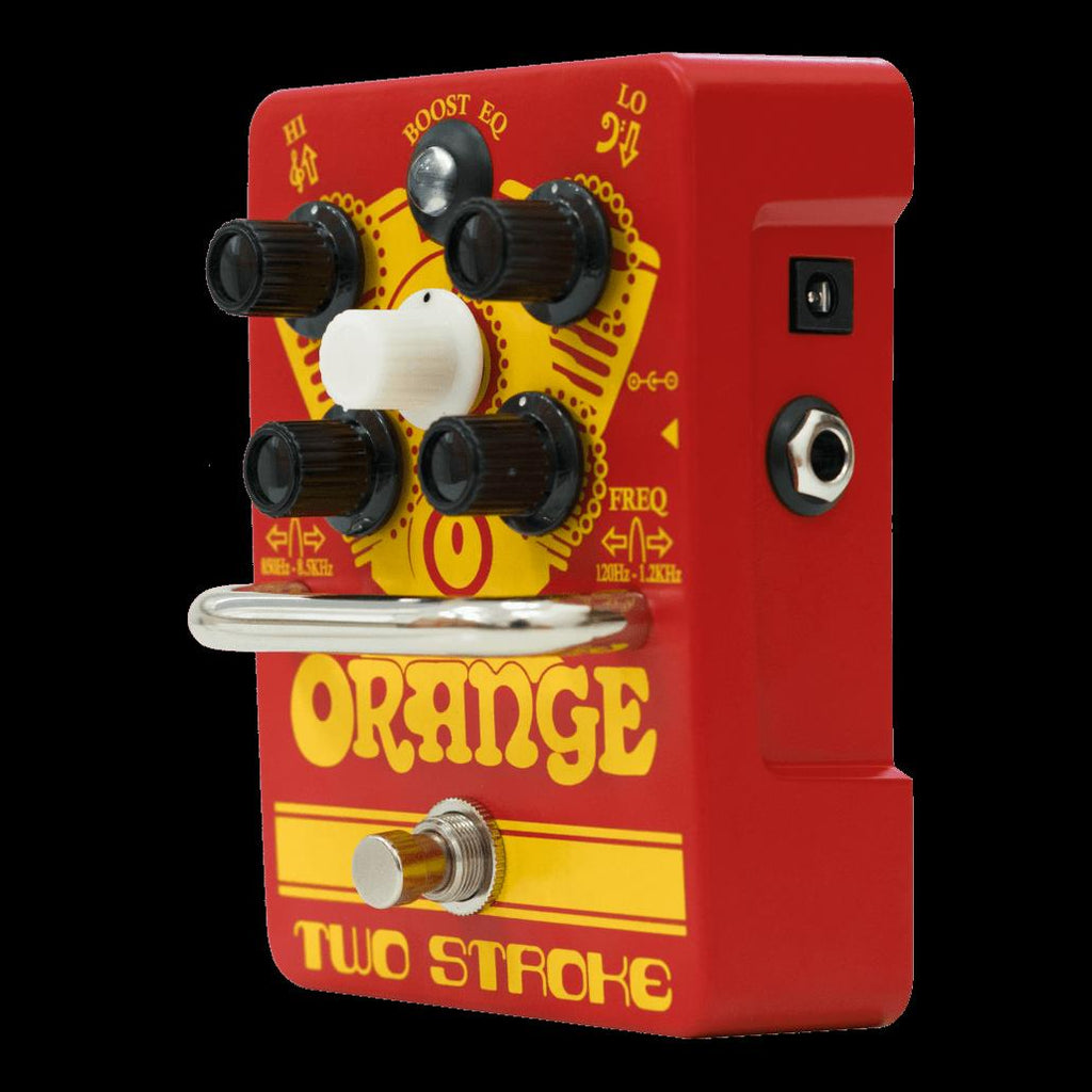 Orange Two Stroke Boost Pedal