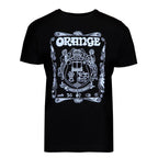 Orange Crest T-Shirt - Large - Black