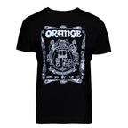 Orange Crest T-Shirt - Large - Black