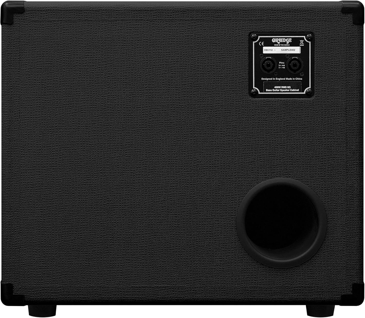 Orange OBC112BK 1X12 Bass Speaker Cabinet - Black