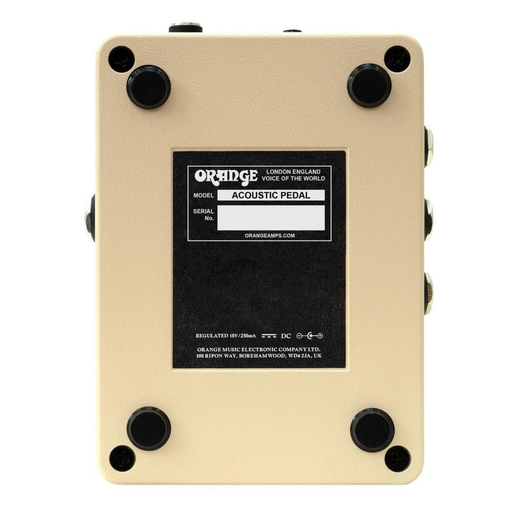 Orange Acoustic Pre Amp Effects Pedal