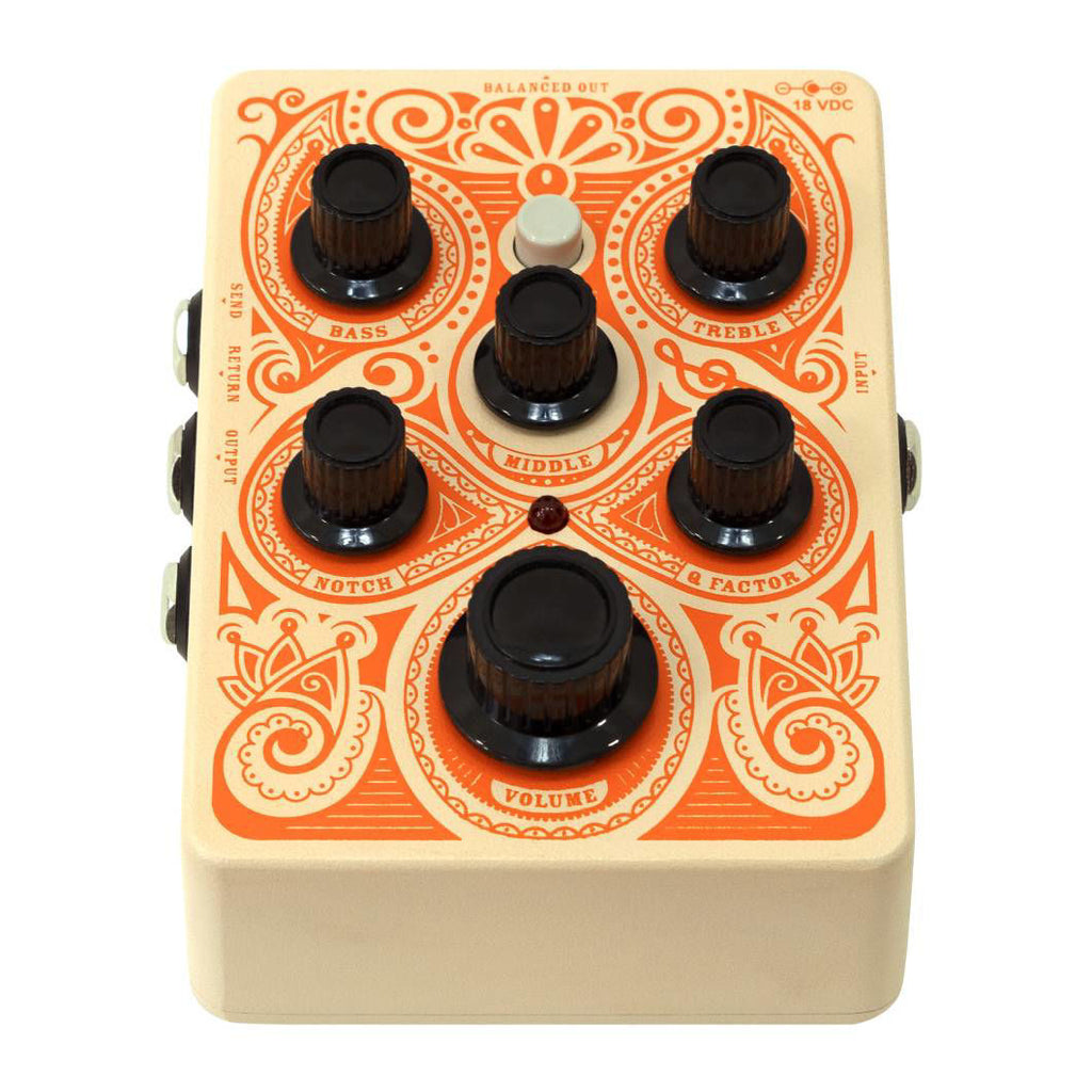 Orange Acoustic Pre Amp Effects Pedal