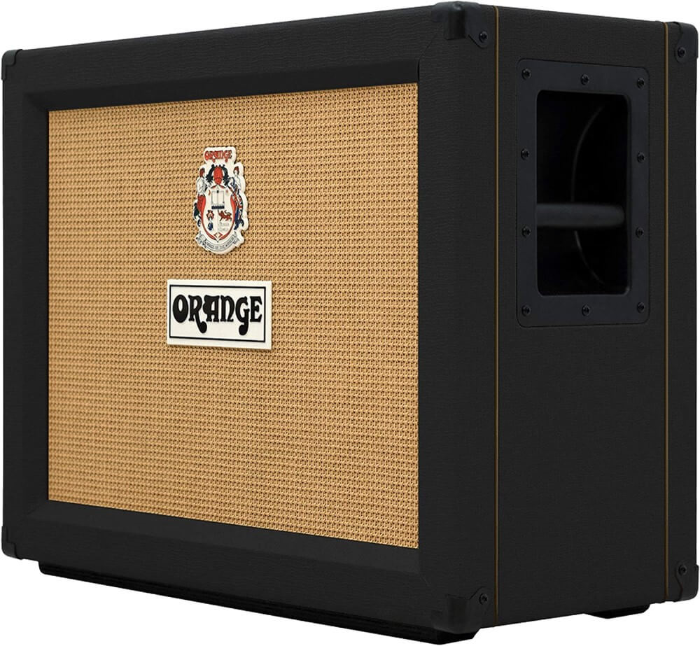 Orange PPC212OB 120W 2x12" Open Back Speaker Cabinet -  Black