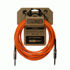 Orange CA036 Crush 20-foot guitar cable with durable connectors, designed for high-quality guitar leads and musical performance.