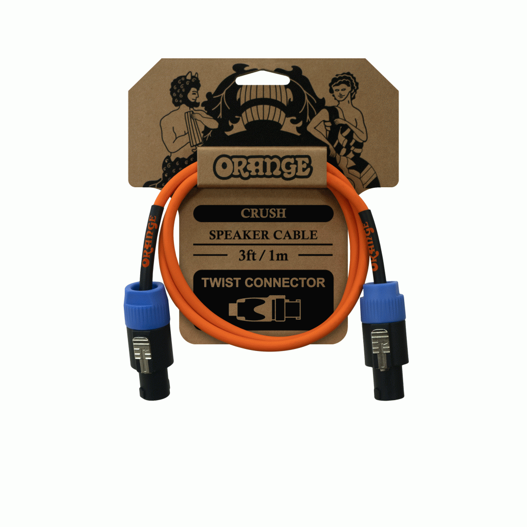 Orange CA039 Crush 3 Feet Speaker Cable Speakon Connector