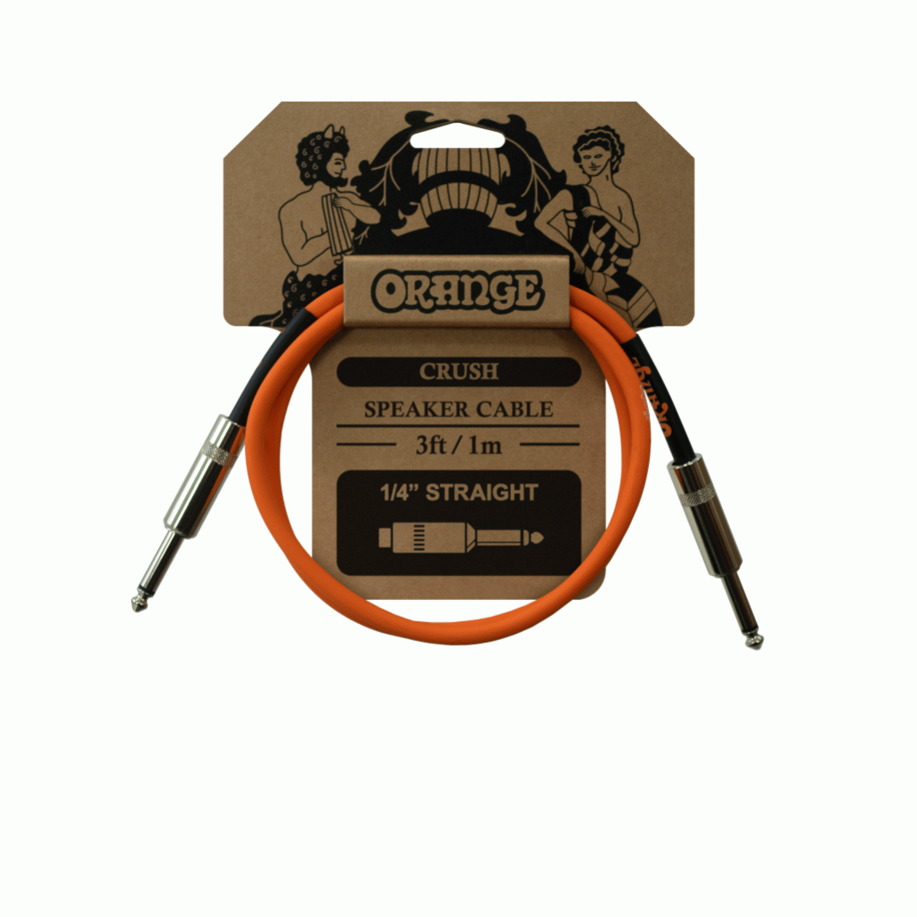 Orange CA040 Crush 3 Feet Speaker Cable Jack