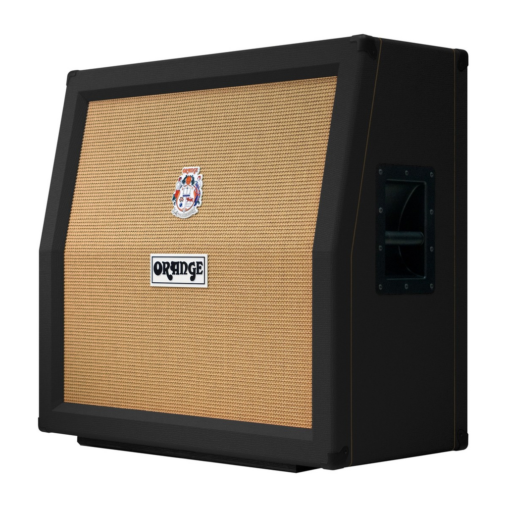 Orange PPC412 AD 4X12 Angled Guitar Speaker Cabinet - Black