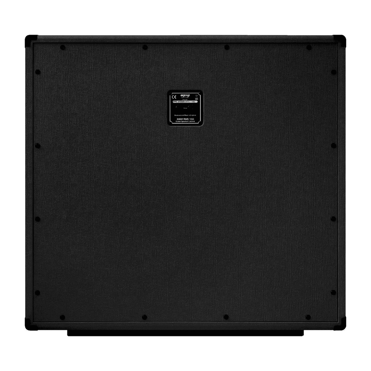 Orange PPC412 AD 4X12 Angled Guitar Speaker Cabinet - Black