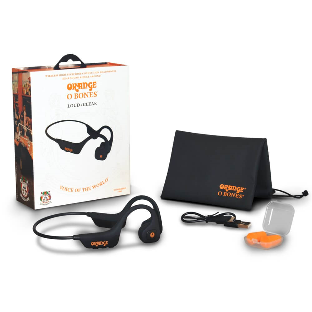 Orange O Bones - Wireless Bluetooth Bone Conduction Headphones