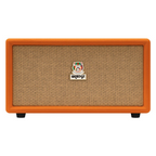 Orange Box-L large portable Bluetooth speaker by ORANGE, showing the vibrant orange powered speaker with control buttons and speaker grille.
