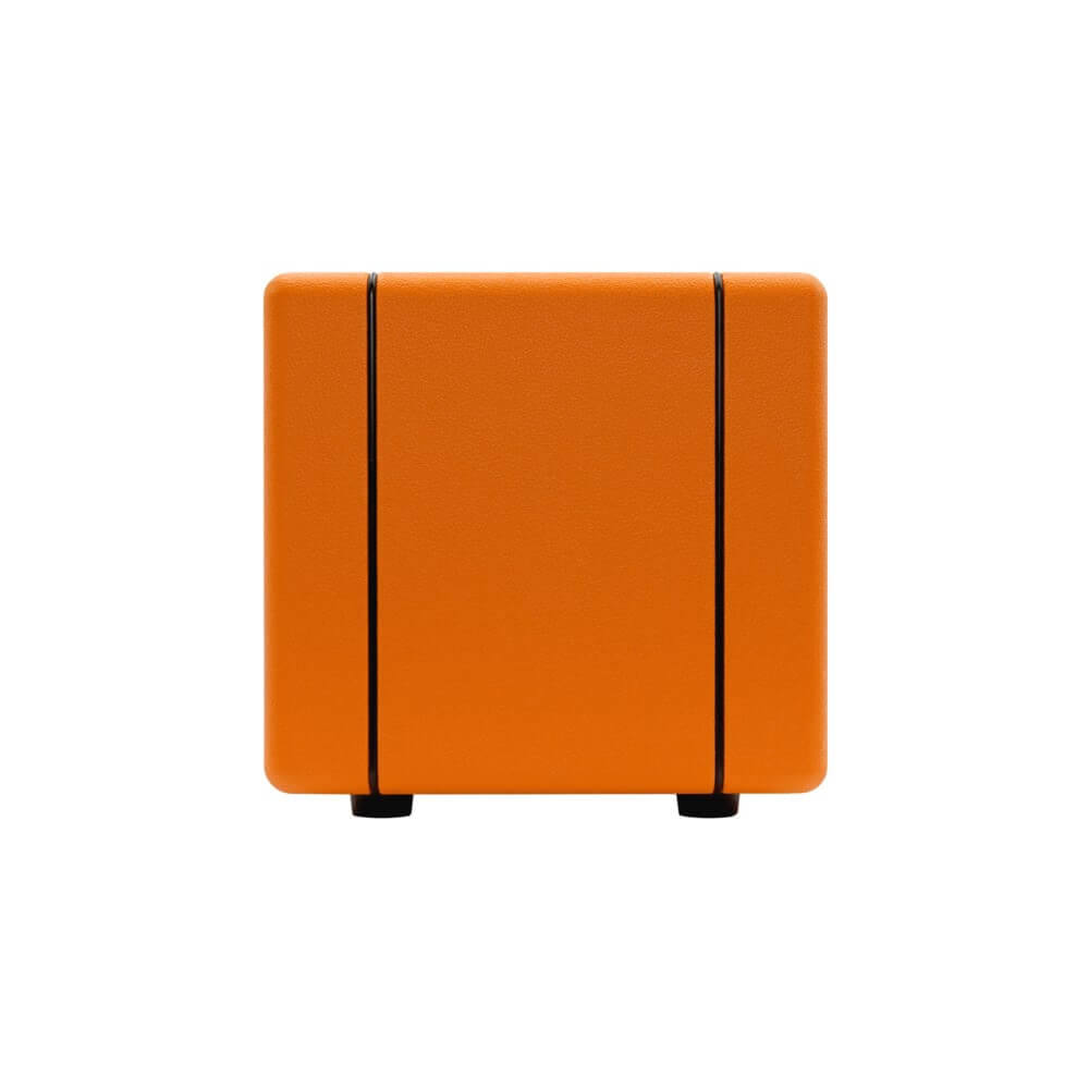 Orange Box-L large portable Bluetooth speaker by ORANGE, showing its compact design and orange color on a plain background.