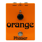 Orange Phaser Guitar Effects Pedal